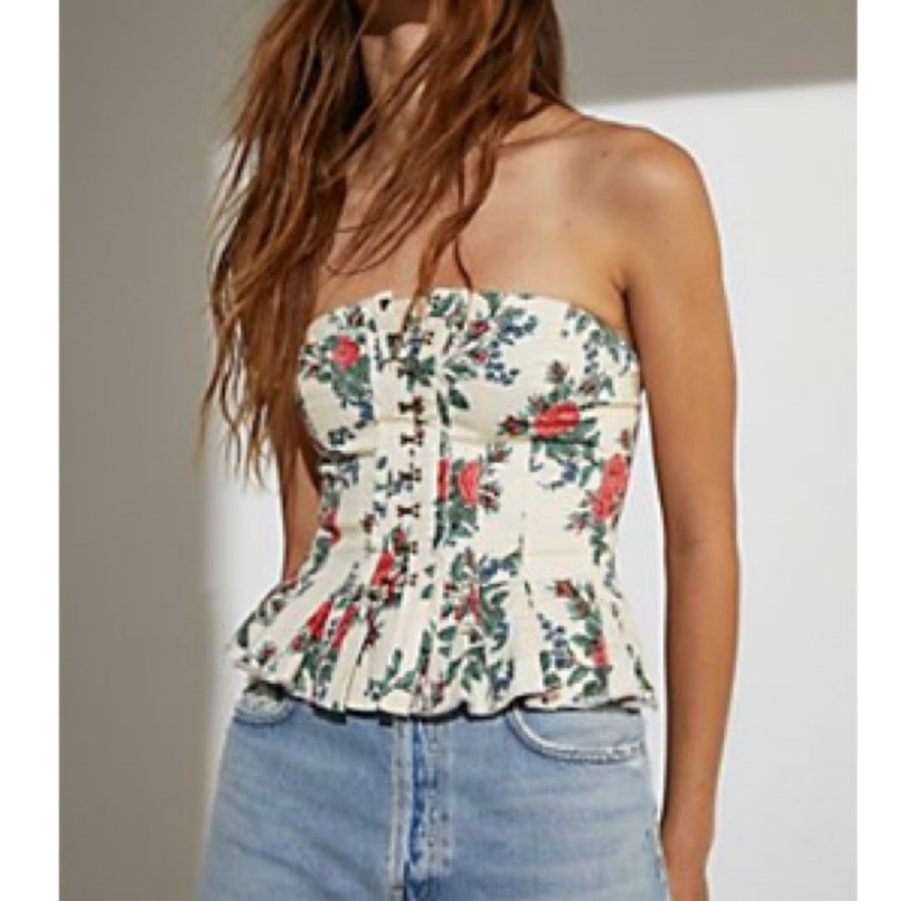 Free People Lights Out Corset